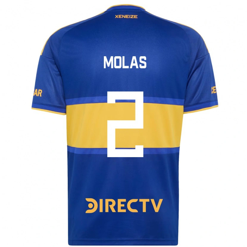 Danxen Pánské Walter Molas #2 Královsky Modrá Žlutá Domů Hráčské Dresy 2026/27 Dres