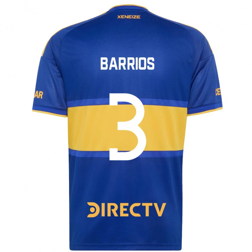 Danxen Pánské Gabriela Barrios #3 Královsky Modrá Žlutá Domů Hráčské Dresy 2026/27 Dres