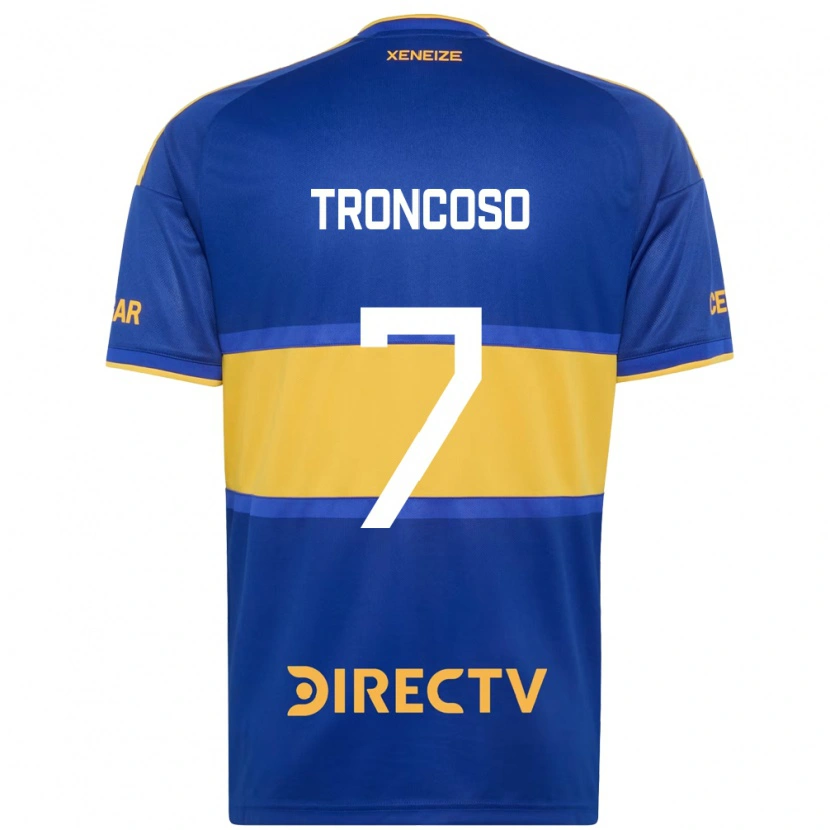 Danxen Pánské Carolina Troncoso #7 Královsky Modrá Žlutá Domů Hráčské Dresy 2026/27 Dres