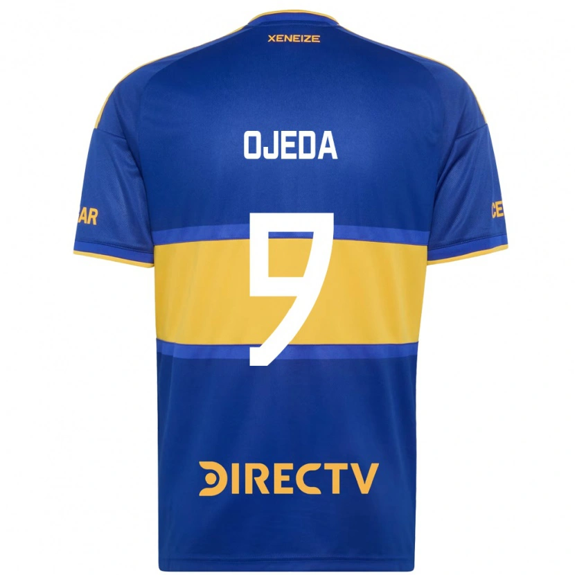 Danxen Pánské Andrea Ojeda #9 Královsky Modrá Žlutá Domů Hráčské Dresy 2026/27 Dres