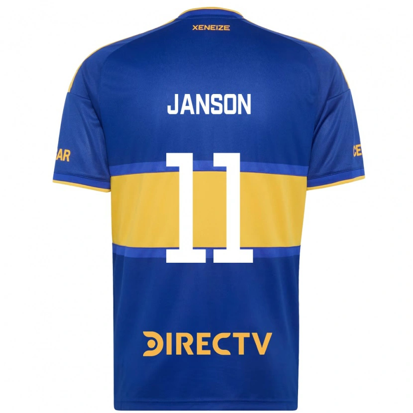 Danxen Pánské Lucas Janson #11 Královsky Modrá Žlutá Domů Hráčské Dresy 2026/27 Dres