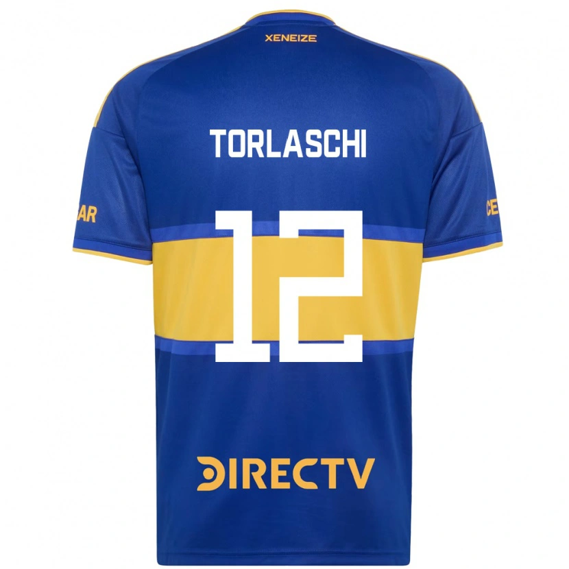 Danxen Pánské Lucas Torlaschi #12 Královsky Modrá Žlutá Domů Hráčské Dresy 2026/27 Dres