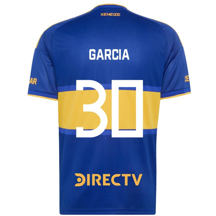 Danxen Pánské Javier García #30 Královsky Modrá Žlutá Domů Hráčské Dresy 2026/27 Dres