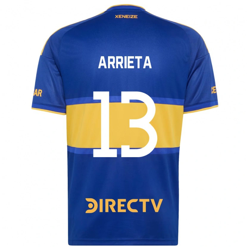 Danxen Pánské Thomas Arrieta #13 Královsky Modrá Žlutá Domů Hráčské Dresy 2026/27 Dres
