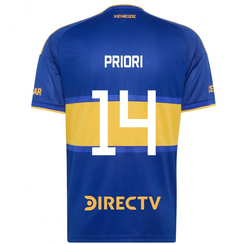Danxen Pánské Brisa Priori #14 Královsky Modrá Žlutá Domů Hráčské Dresy 2026/27 Dres