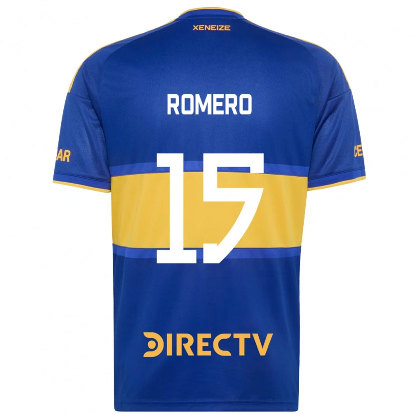 Danxen Pánské Alejo Romero #15 Královsky Modrá Žlutá Domů Hráčské Dresy 2026/27 Dres