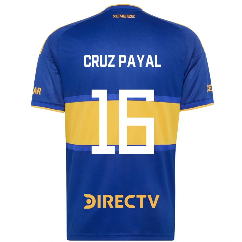 Danxen Pánské Juan Cruz Payal #16 Královsky Modrá Žlutá Domů Hráčské Dresy 2026/27 Dres