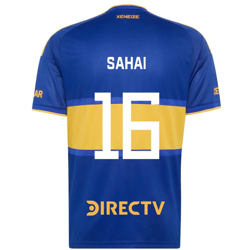 Danxen Pánské Veer Sahai #16 Královsky Modrá Žlutá Domů Hráčské Dresy 2026/27 Dres