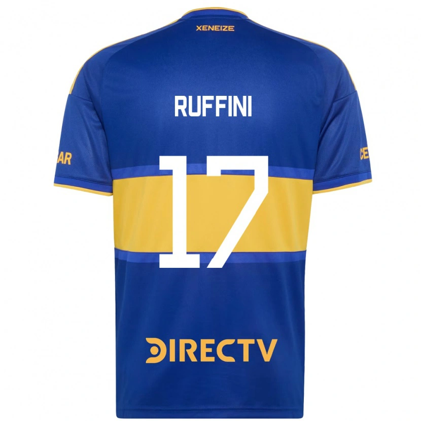 Danxen Pánské Lola Ruffini #17 Královsky Modrá Žlutá Domů Hráčské Dresy 2026/27 Dres