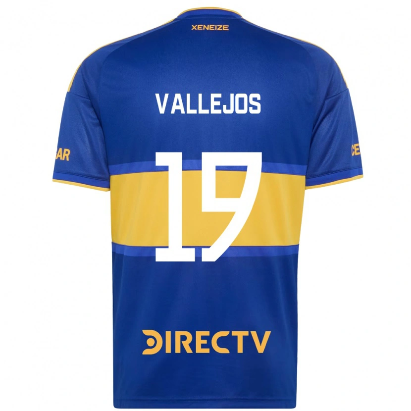 Danxen Pánské Fabiana Vallejos #19 Královsky Modrá Žlutá Domů Hráčské Dresy 2026/27 Dres