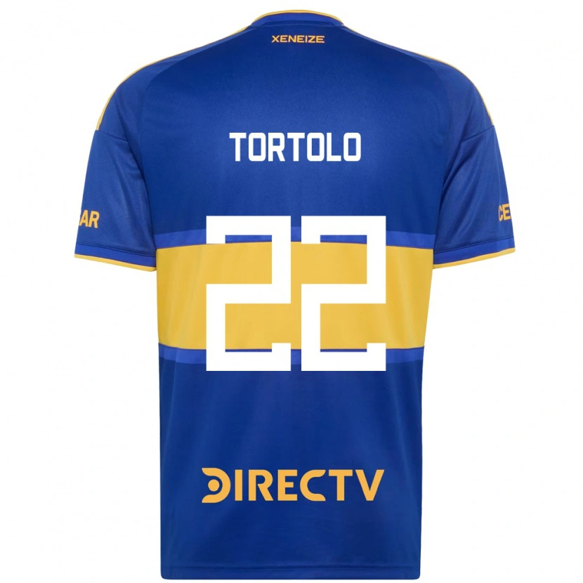 Danxen Pánské Dulce Tortolo #22 Královsky Modrá Žlutá Domů Hráčské Dresy 2026/27 Dres