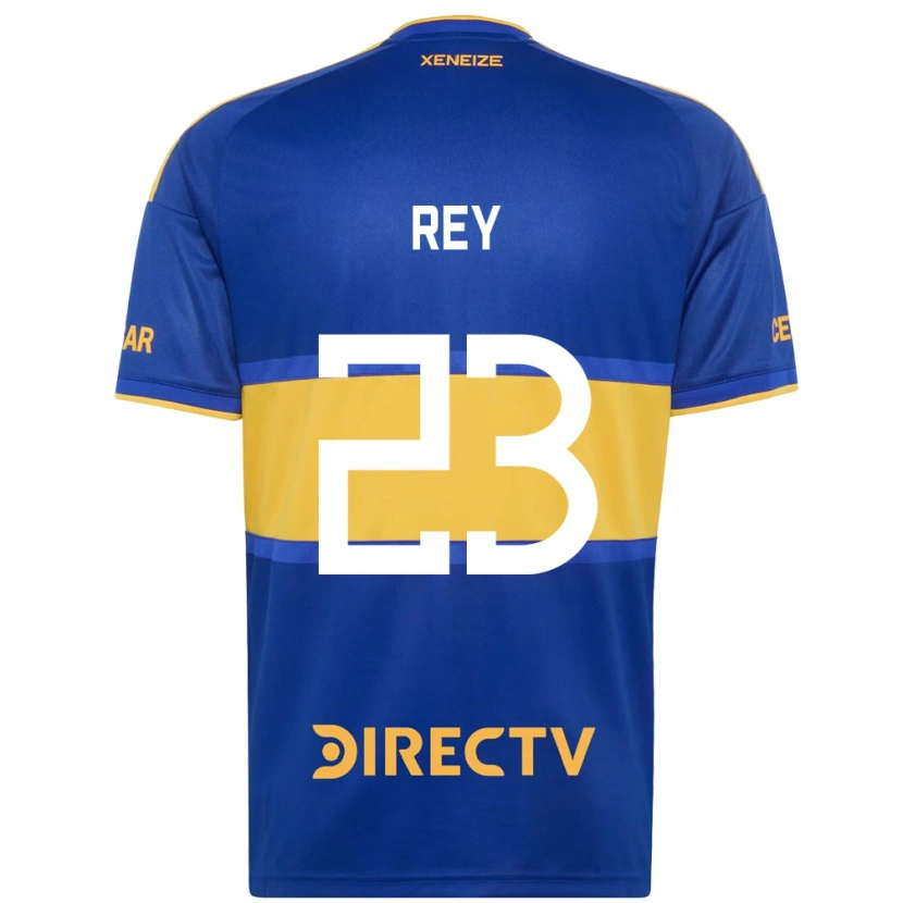 Danxen Pánské Camilo Rey Domenech #23 Královsky Modrá Žlutá Domů Hráčské Dresy 2026/27 Dres