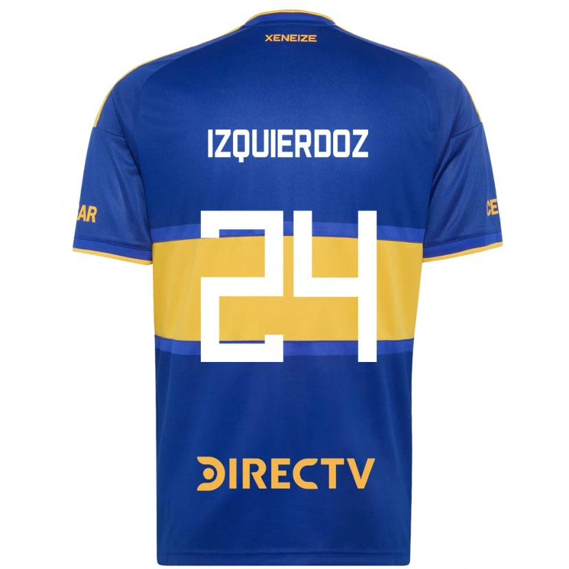 Danxen Pánské Carlos Izquierdoz #24 Královsky Modrá Žlutá Domů Hráčské Dresy 2026/27 Dres