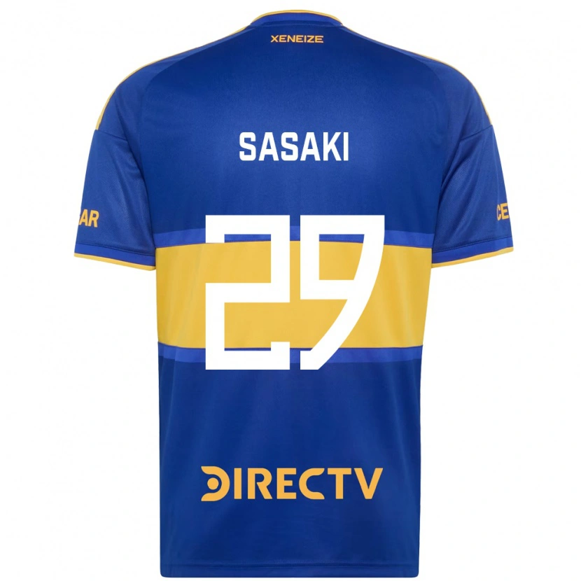 Danxen Pánské Yuria Sasaki #29 Královsky Modrá Žlutá Domů Hráčské Dresy 2026/27 Dres