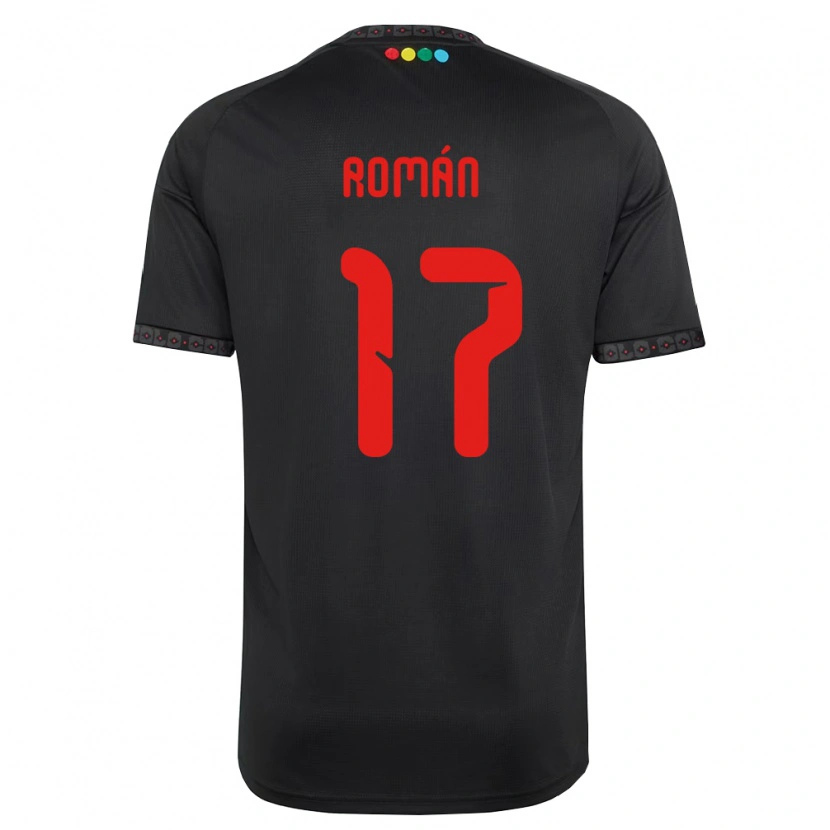 Danxen Pánské Iván Román #17 Černá Červená Daleko Hráčské Dresy 2026/27 Dres