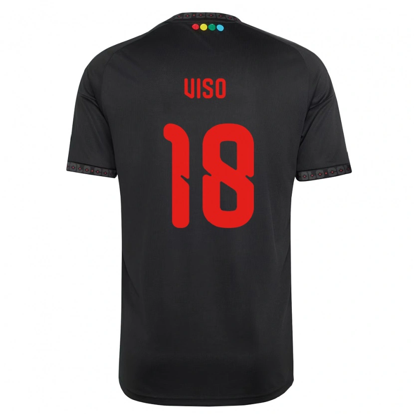 Danxen Pánské Ysaura Viso #18 Černá Červená Daleko Hráčské Dresy 2026/27 Dres