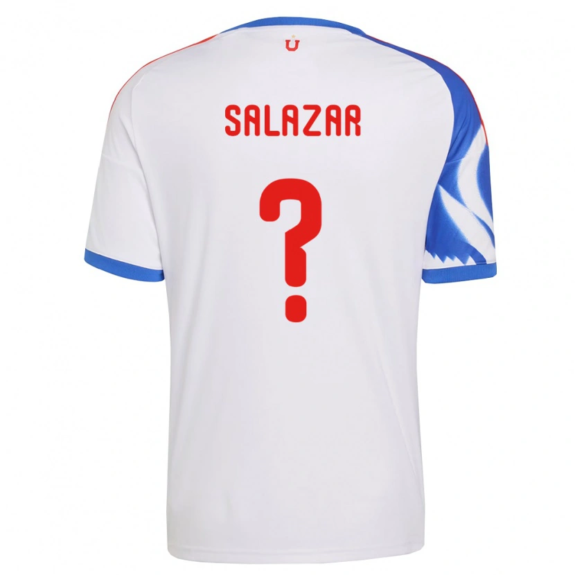 Danxen Pánské Yahir Salazar #0 Bílá Tmavě Modrá Daleko Hráčské Dresy 2026/27 Dres