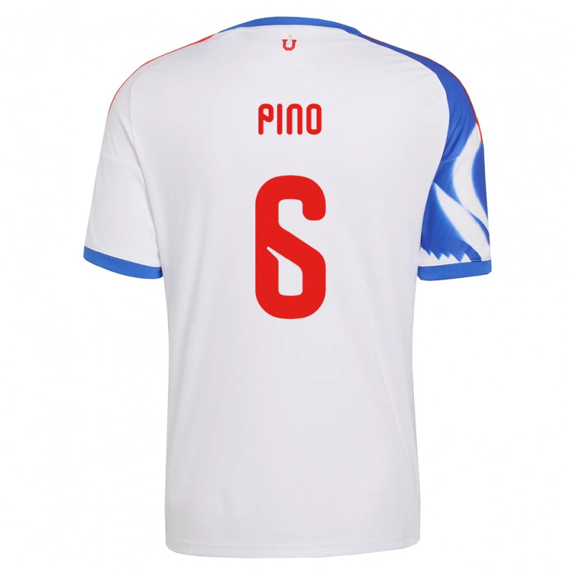 Danxen Pánské Gisela Pino #6 Bílá Tmavě Modrá Daleko Hráčské Dresy 2026/27 Dres