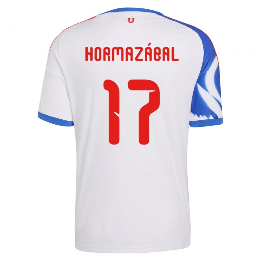 Danxen Pánské Fabián Hormazábal #17 Bílá Tmavě Modrá Daleko Hráčské Dresy 2026/27 Dres