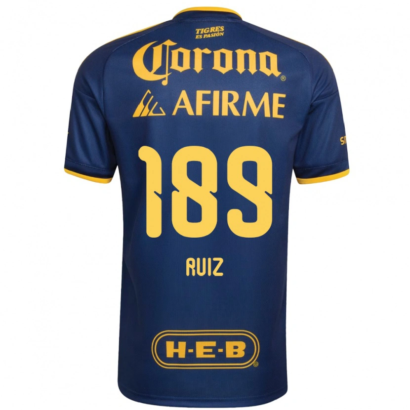 Danxen Pánské Óscar Ruiz #189 Královsky Modrá Žlutá Daleko Hráčské Dresy 2026/27 Dres