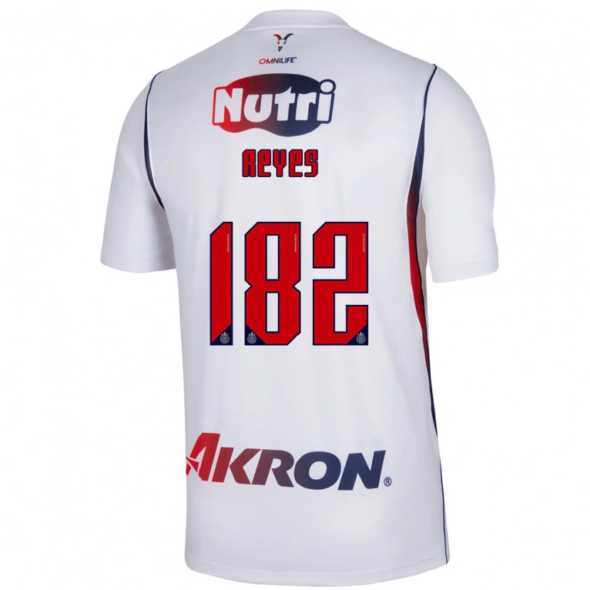 Danxen Pánské Mauricio Reyes #182 Červená Bílá Tmavě Modrá Daleko Hráčské Dresy 2026/27 Dres
