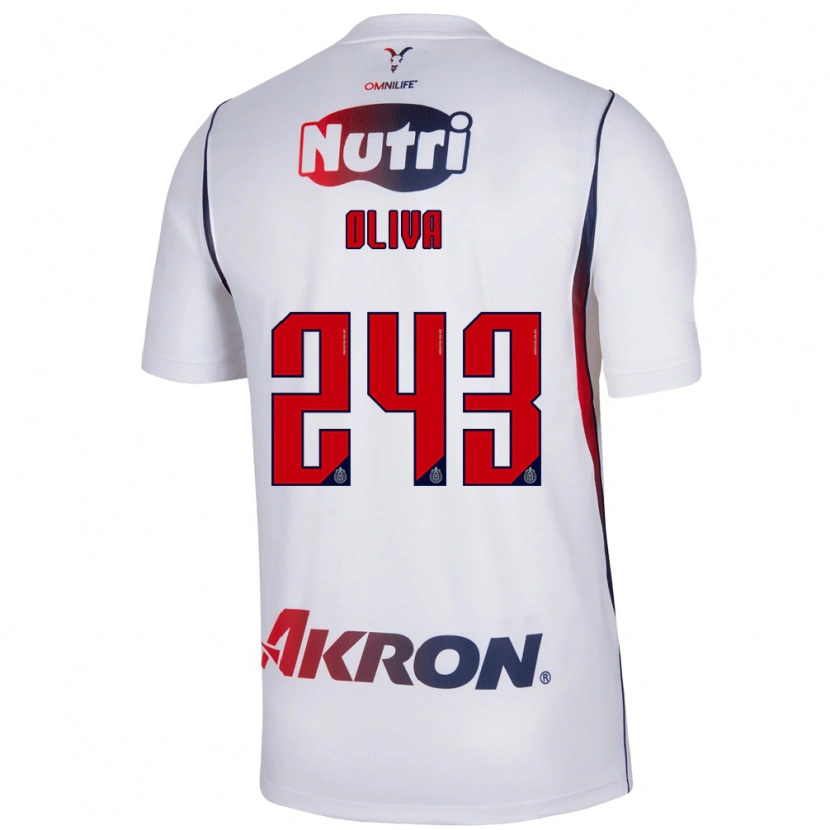 Danxen Pánské Diego Oliva #243 Červená Bílá Tmavě Modrá Daleko Hráčské Dresy 2026/27 Dres