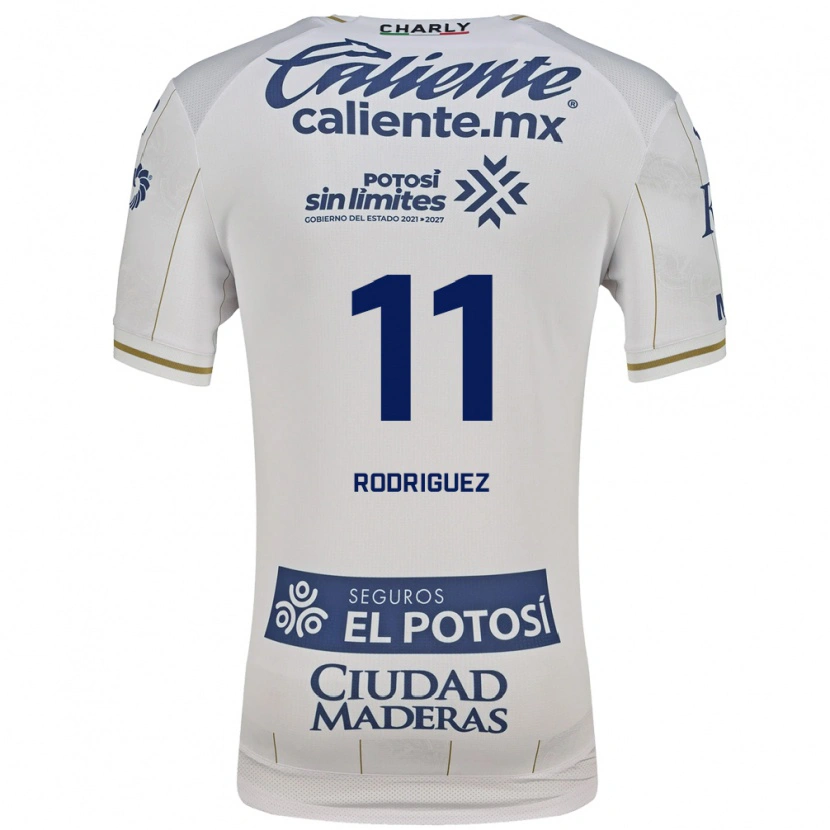 Danxen Pánské David Rodríguez #11 Bílá Modrá Daleko Hráčské Dresy 2026/27 Dres