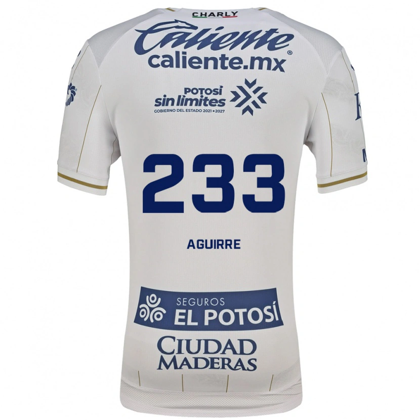 Danxen Pánské Francisco Aguirre #233 Bílá Modrá Daleko Hráčské Dresy 2026/27 Dres