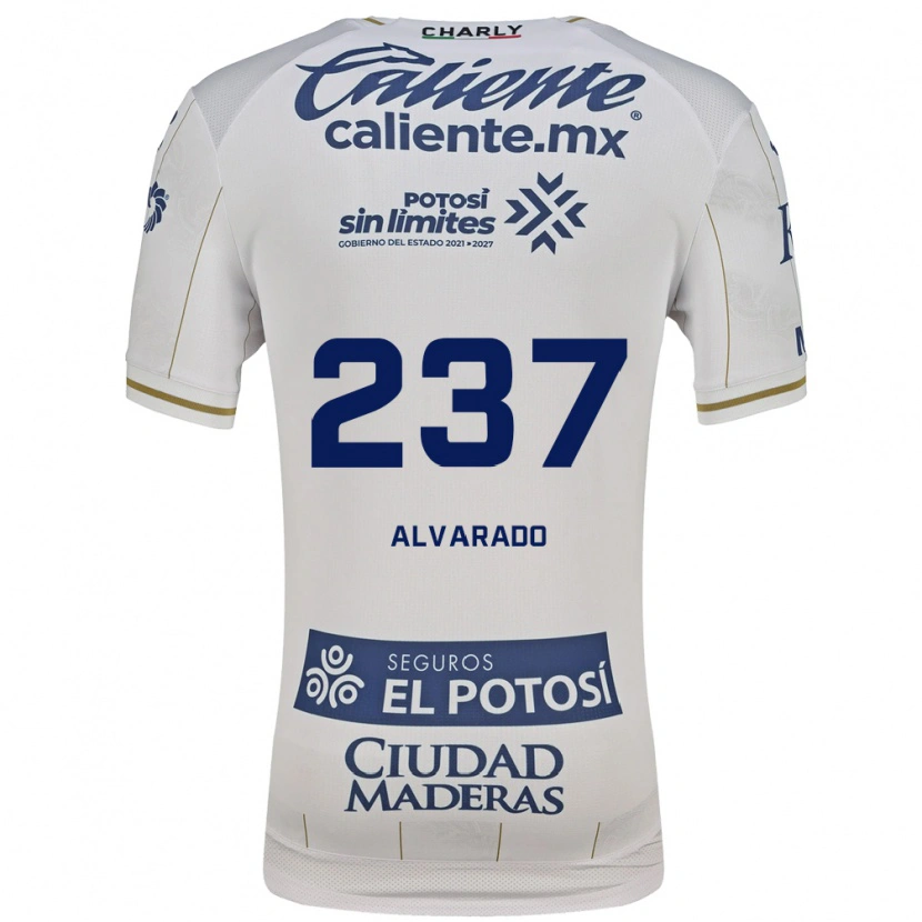 Danxen Pánské Luis Alvarado #237 Bílá Modrá Daleko Hráčské Dresy 2026/27 Dres
