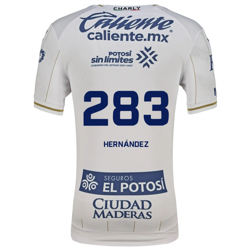 Danxen Pánské Sebastián Hernández #283 Bílá Modrá Daleko Hráčské Dresy 2026/27 Dres