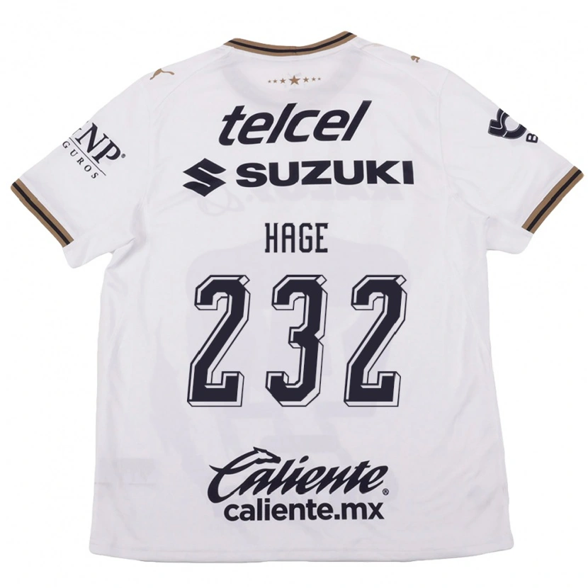 Danxen Pánské Dayub Hage #232 Bílá Černá Hnědá Daleko Hráčské Dresy 2026/27 Dres