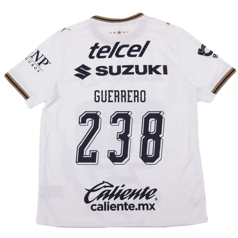 Danxen Pánské André Guerrero #238 Bílá Černá Hnědá Daleko Hráčské Dresy 2026/27 Dres