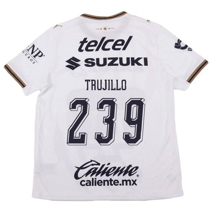 Danxen Pánské Axel Trujillo #239 Bílá Černá Hnědá Daleko Hráčské Dresy 2026/27 Dres