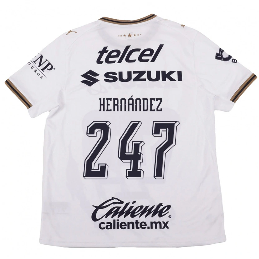 Danxen Pánské Oswaldo Hernández #247 Bílá Černá Hnědá Daleko Hráčské Dresy 2026/27 Dres