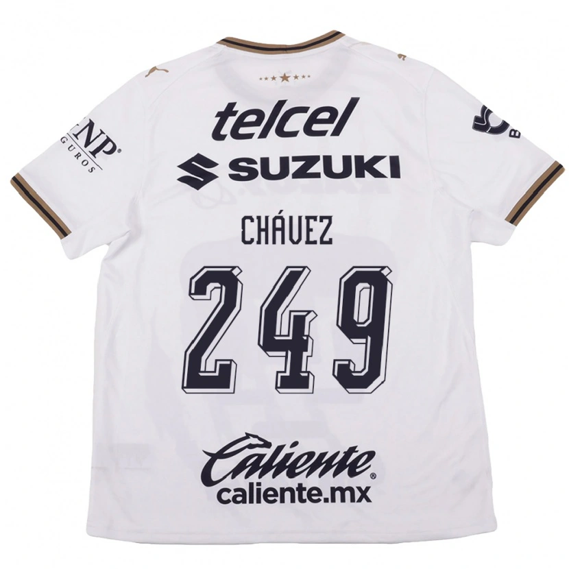 Danxen Pánské José Chávez #249 Bílá Černá Hnědá Daleko Hráčské Dresy 2026/27 Dres