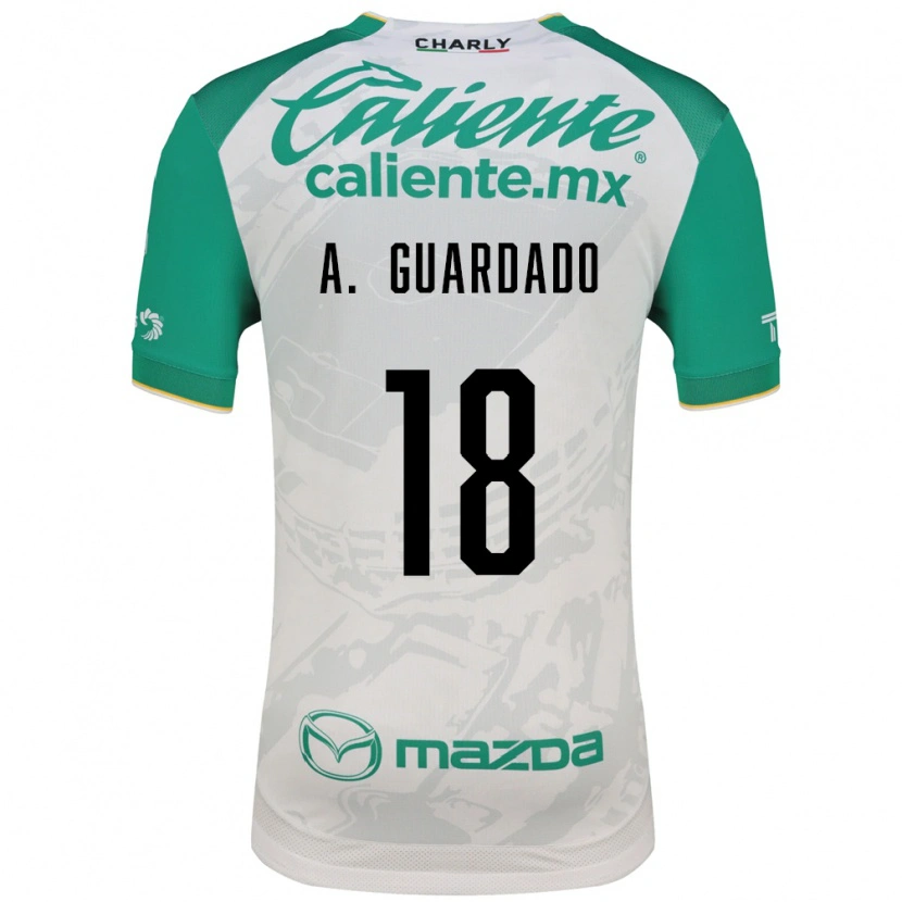 Danxen Pánské Andres Guardado #18 Světle Zelená Bílá Daleko Hráčské Dresy 2026/27 Dres