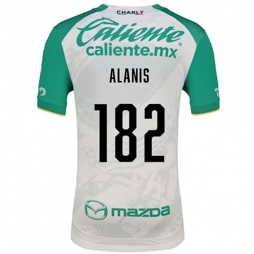 Danxen Pánské Alejandro Alanís #182 Světle Zelená Bílá Daleko Hráčské Dresy 2026/27 Dres
