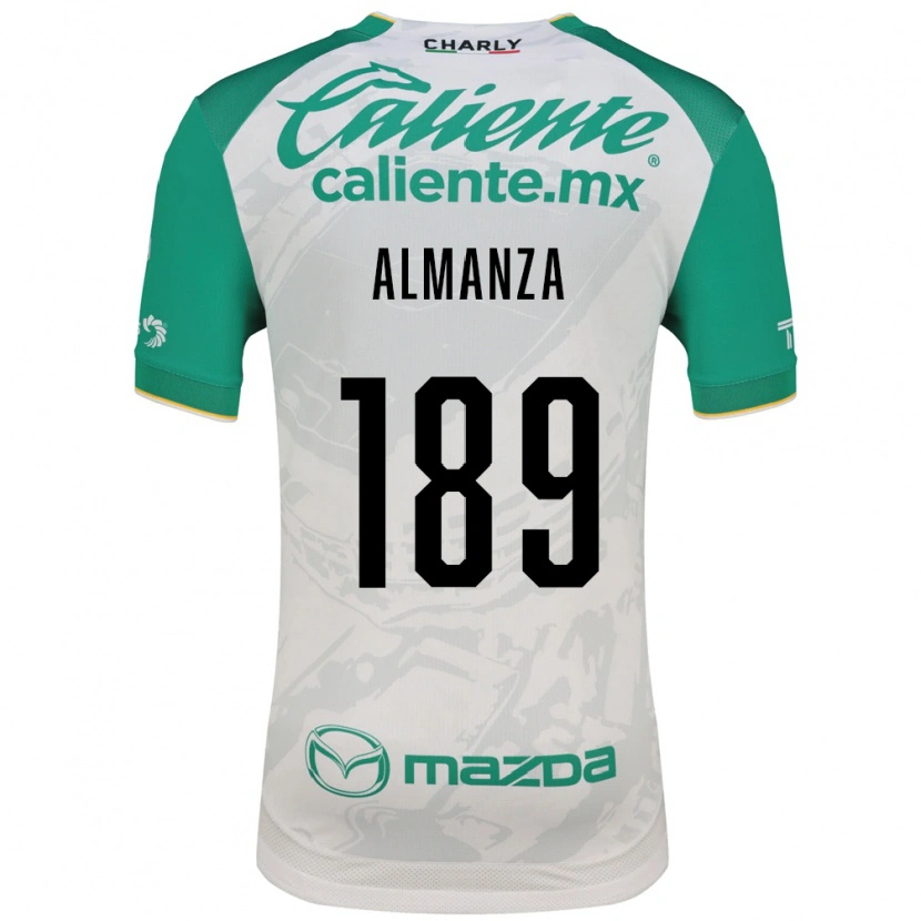 Danxen Pánské Román Almanza #189 Světle Zelená Bílá Daleko Hráčské Dresy 2026/27 Dres