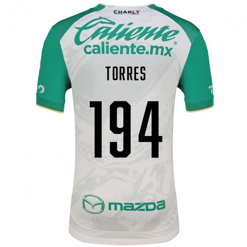 Danxen Pánské Erick Torres #194 Světle Zelená Bílá Daleko Hráčské Dresy 2026/27 Dres