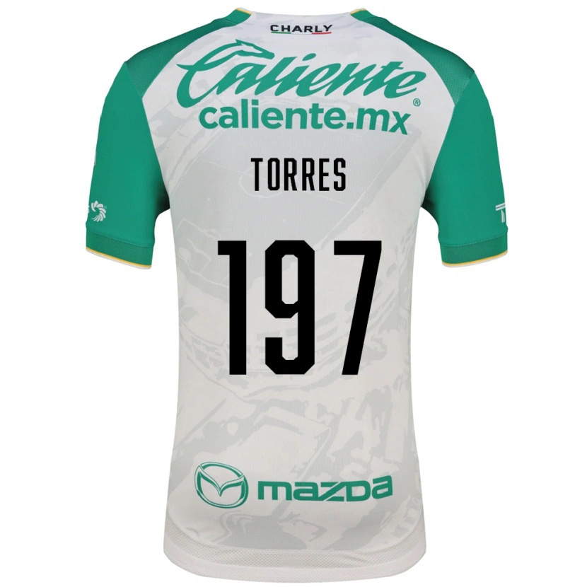 Danxen Pánské Erick Torres #197 Světle Zelená Bílá Daleko Hráčské Dresy 2026/27 Dres