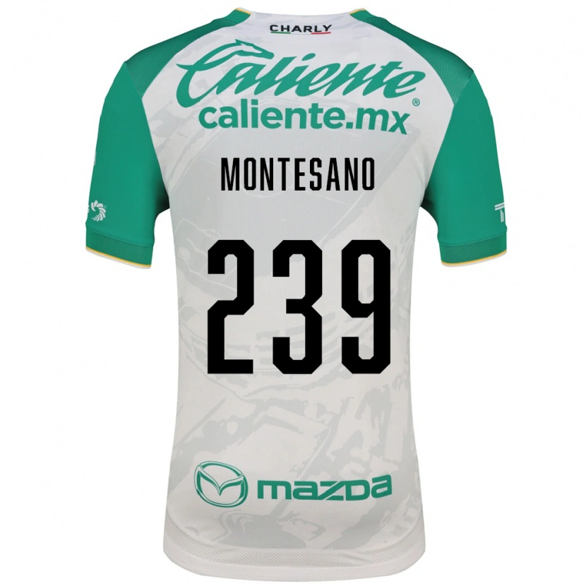 Danxen Pánské Jesús Montesano #239 Světle Zelená Bílá Daleko Hráčské Dresy 2026/27 Dres