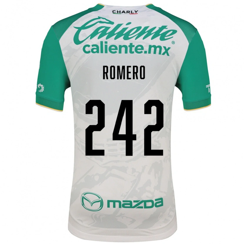 Danxen Pánské Alan Romero #242 Světle Zelená Bílá Daleko Hráčské Dresy 2026/27 Dres