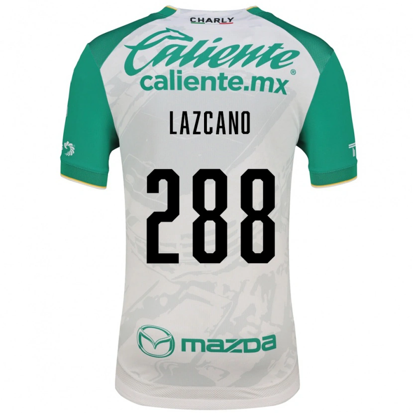 Danxen Pánské Evan Lazcano #288 Světle Zelená Bílá Daleko Hráčské Dresy 2026/27 Dres