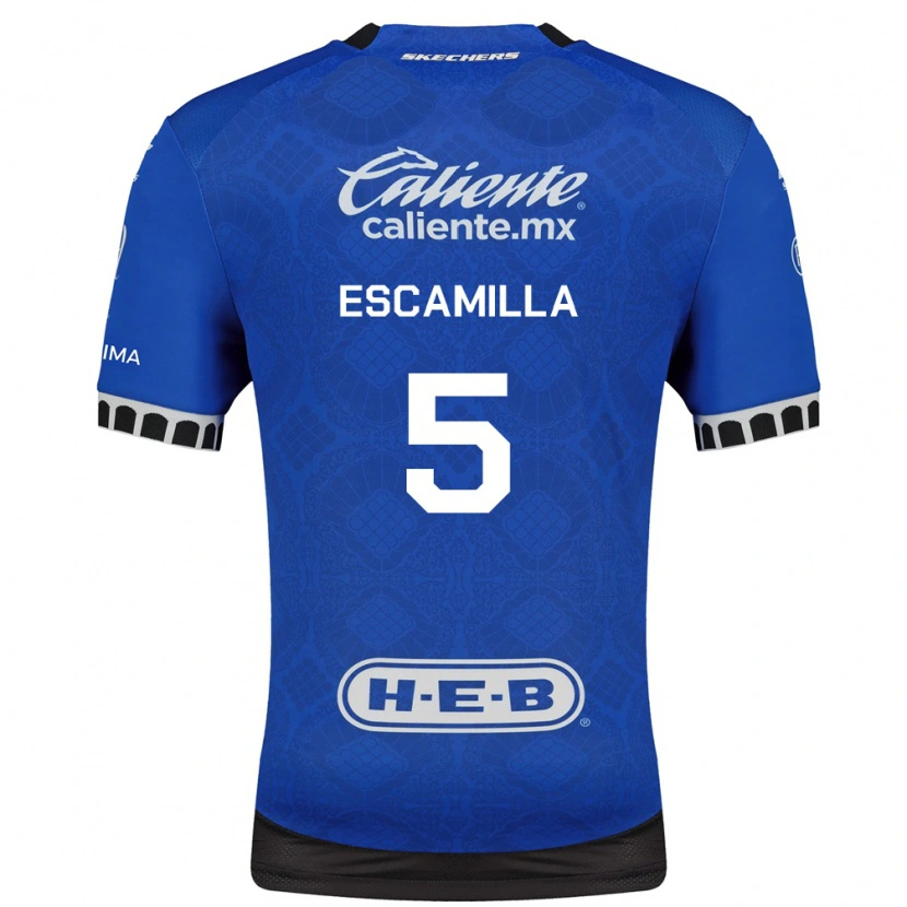 Danxen Pánské Kevin Escamilla #5 Královsky Modrá Bílá Černá Daleko Hráčské Dresy 2026/27 Dres