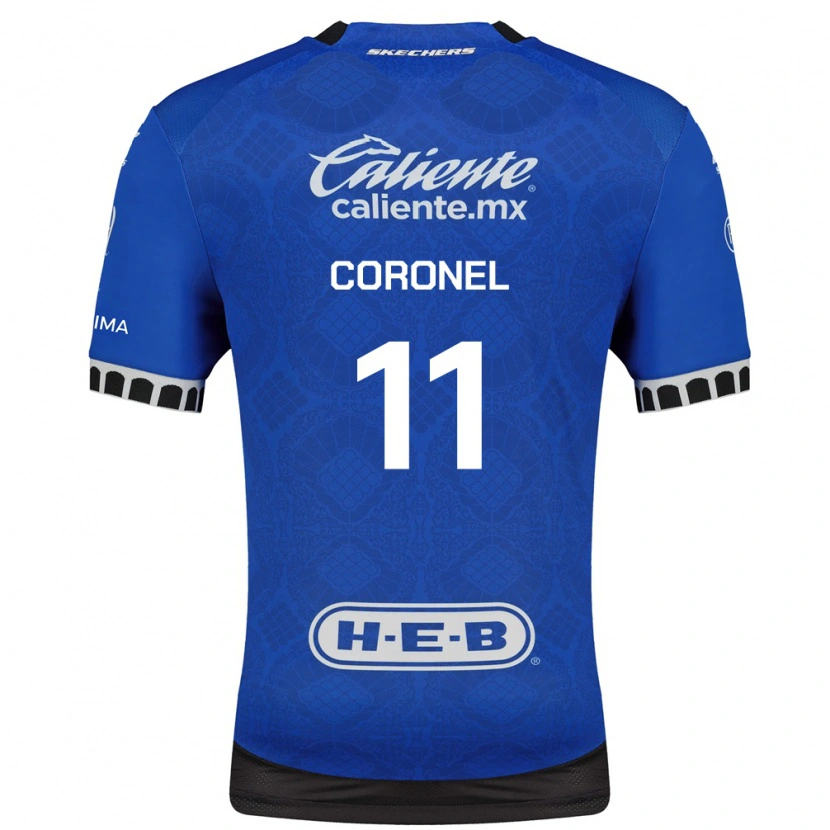 Danxen Pánské Mateo Coronel #11 Královsky Modrá Bílá Černá Daleko Hráčské Dresy 2026/27 Dres