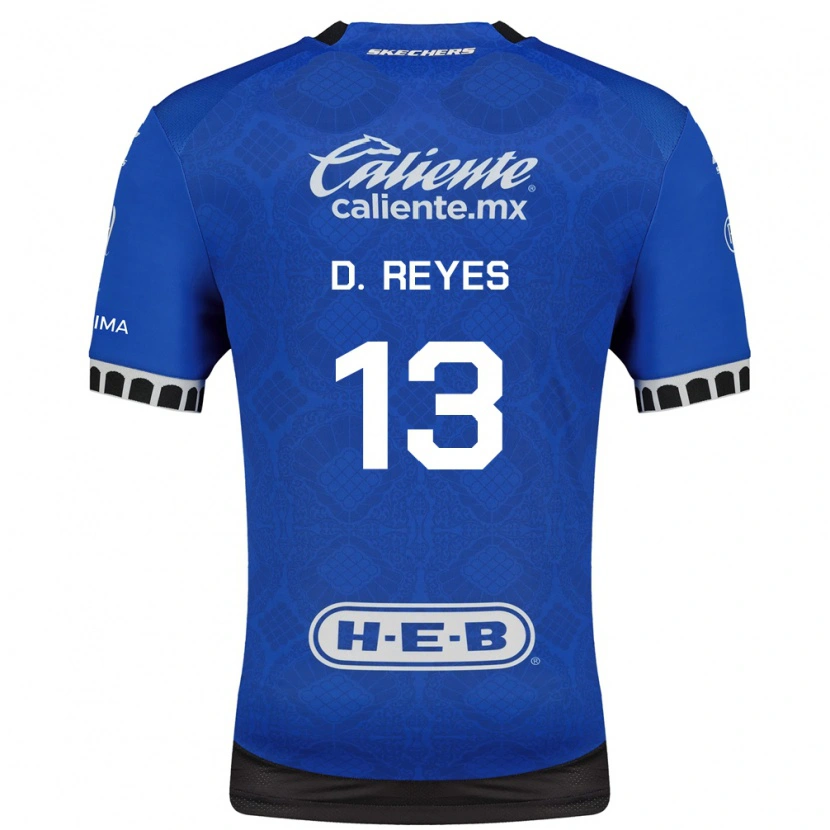 Danxen Pánské Diego Reyes #13 Královsky Modrá Bílá Černá Daleko Hráčské Dresy 2026/27 Dres