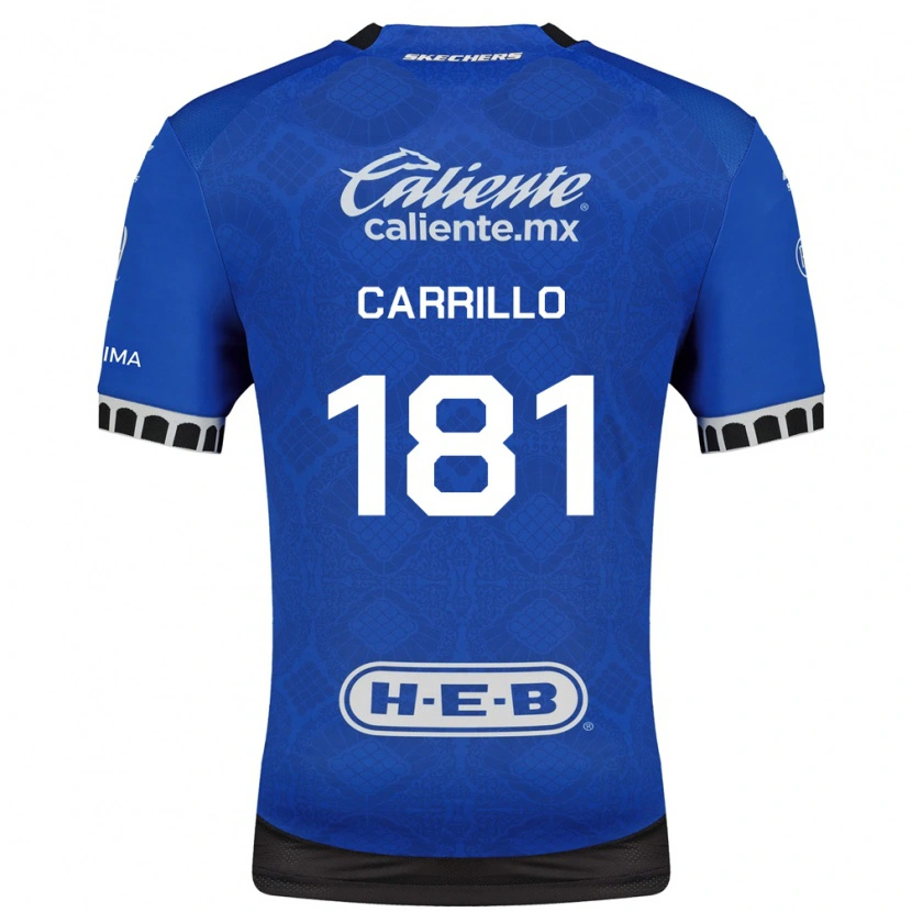 Danxen Pánské Ángel Carrillo #181 Královsky Modrá Bílá Černá Daleko Hráčské Dresy 2026/27 Dres