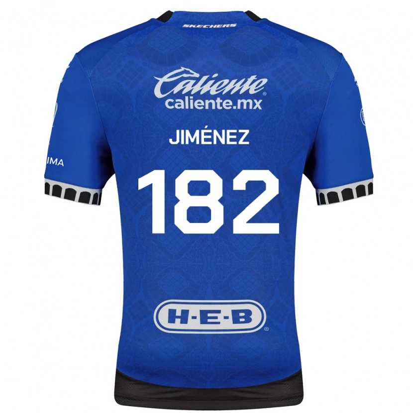 Danxen Pánské Carlos Jiménez #182 Královsky Modrá Bílá Černá Daleko Hráčské Dresy 2026/27 Dres