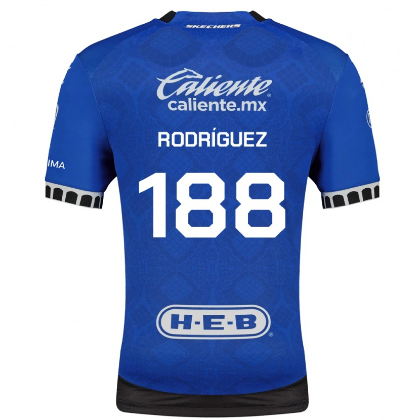 Danxen Pánské Darío Rodríguez #188 Královsky Modrá Bílá Černá Daleko Hráčské Dresy 2026/27 Dres