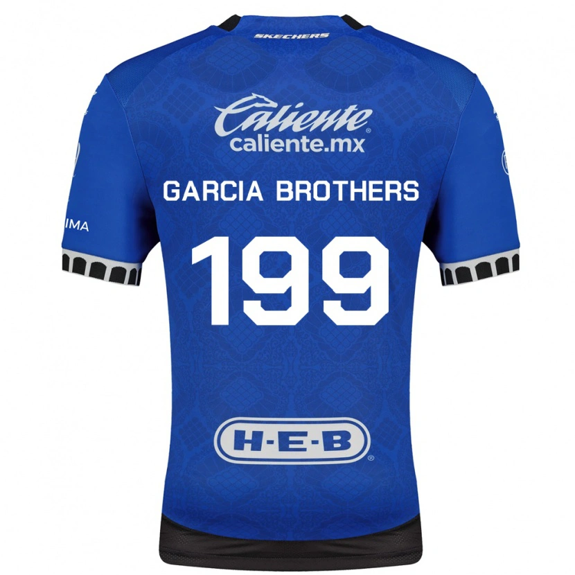 Danxen Pánské Sergio Garcia Brothers #199 Královsky Modrá Bílá Černá Daleko Hráčské Dresy 2026/27 Dres